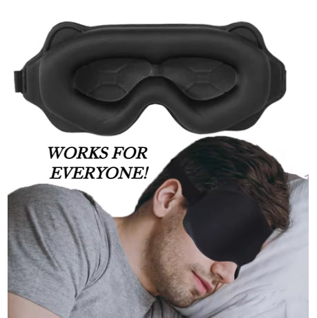 LashGuard™ 3-In-1 Luxury Contour Sleep Mask