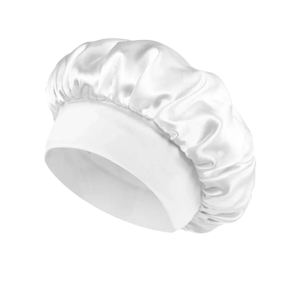 Silk Bonnet with Elastic Band