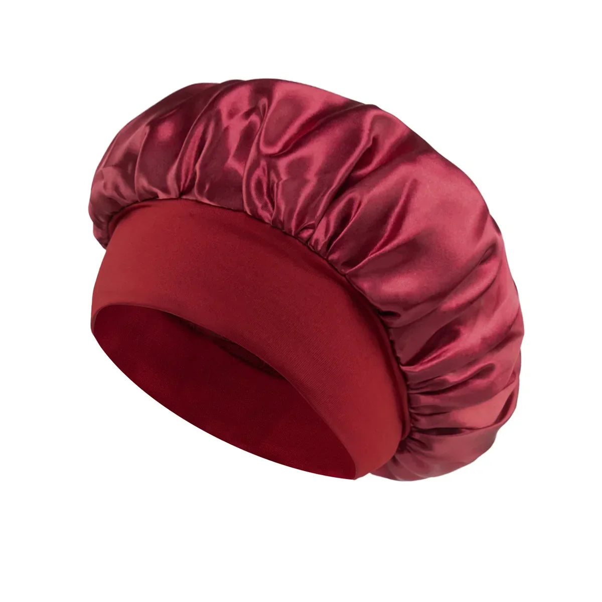 Silk Bonnet with Elastic Band