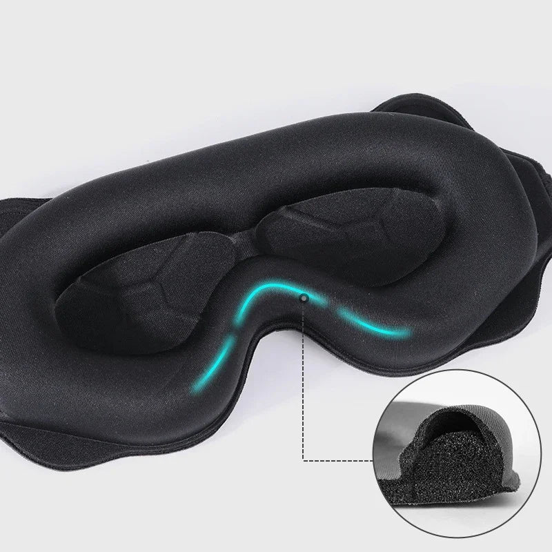 LashGuard™ 3-In-1 Luxury Contour Sleep Mask